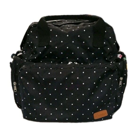 Chuntiani Black w White Polka Dots - Diaper bag - Picture 3 of 15